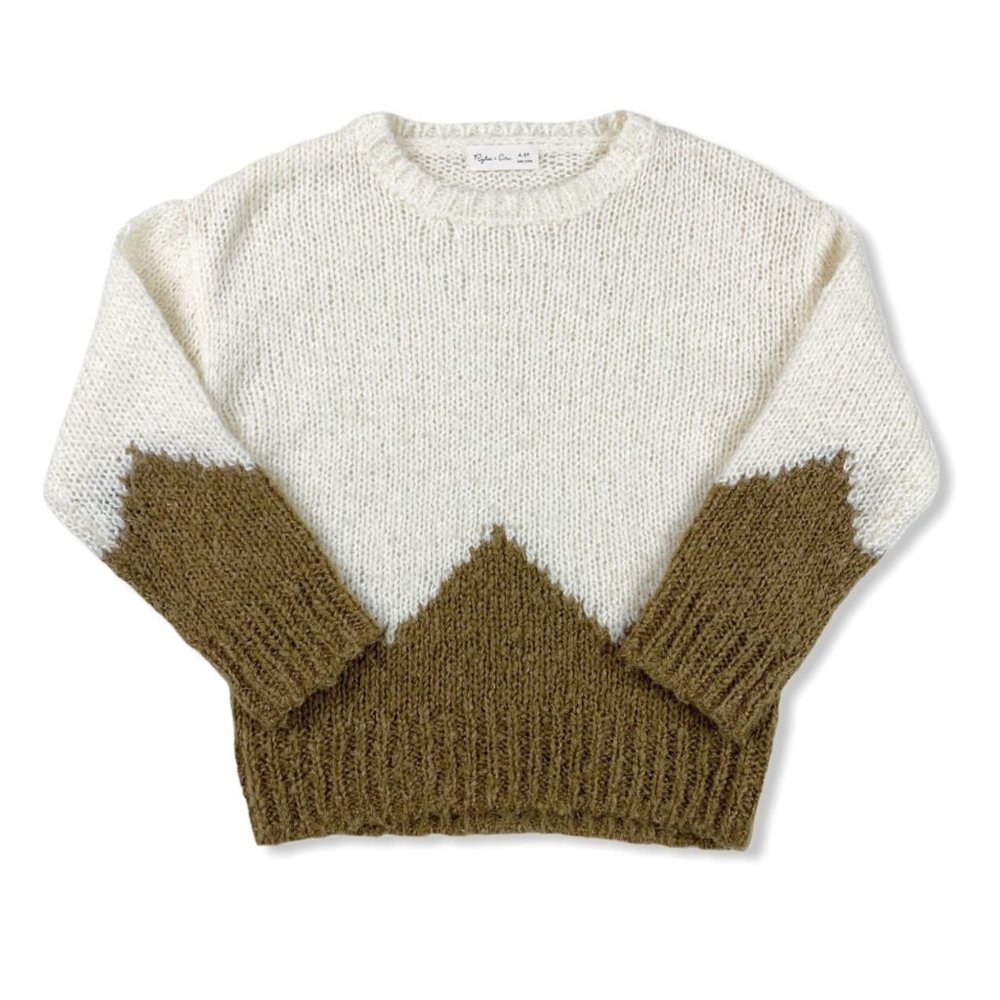 Rylee & Cru Mama Aspen Sweater, Sz Small S
